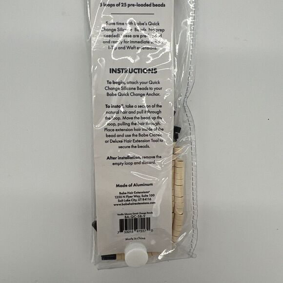 Babe Quick Change Extension Beads Vanilla - Picture 4 of 4